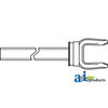 A & I Products Yoke & Tube Assembly w/ 1" x 1 1/8" O.D. Tube 0" x0" x0" A-11000648